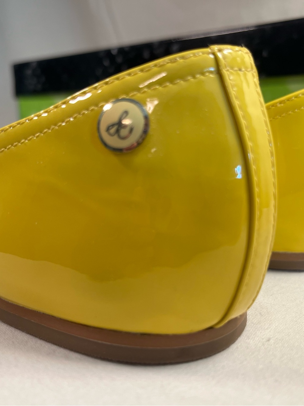 Sam Edelman :: Yellow Ballet Flats - Picture 7 of 8